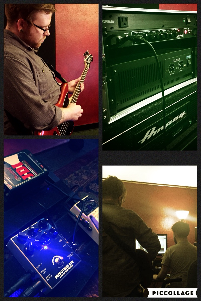 Studio gear and recording